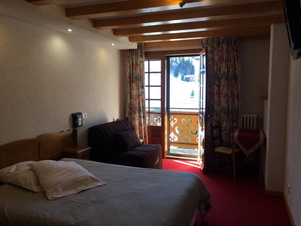 Chalet-Hotel Du Borderan La Clusaz Rum bild