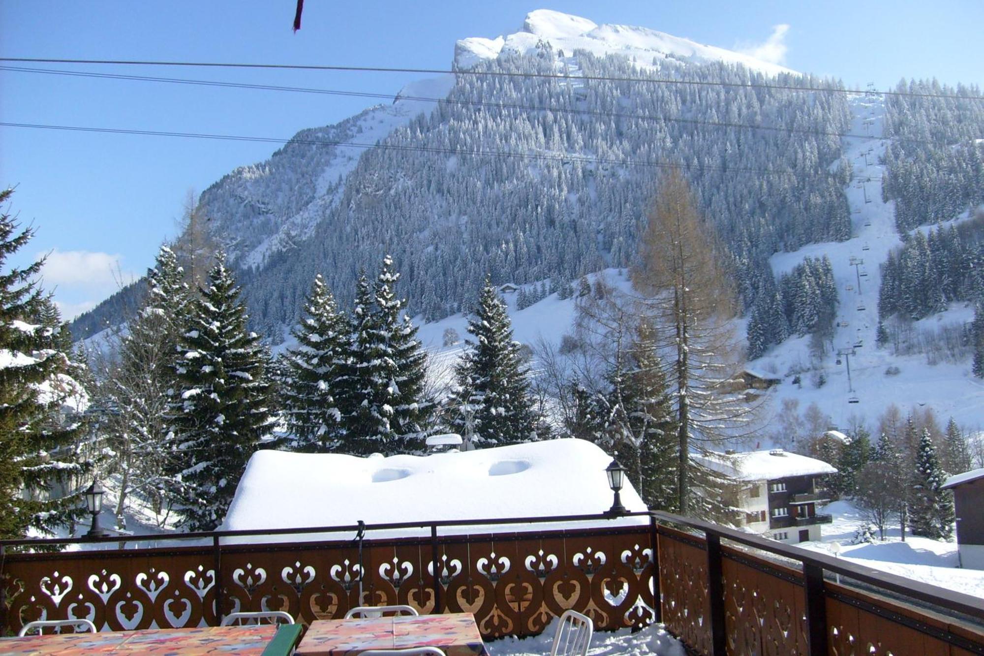 Chalet-Hotel Du Borderan La Clusaz Exteriör bild