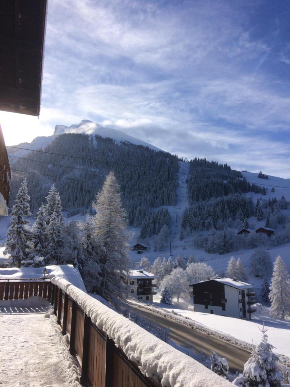 Chalet-Hotel Du Borderan La Clusaz Exteriör bild